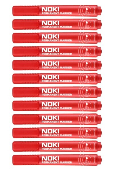 Noki Marker Kalem 12'li Kutu Yuvarlak Uç