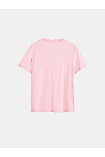 Desigual Γυναικείο T-Shirt 24WWTK24 Ροζ