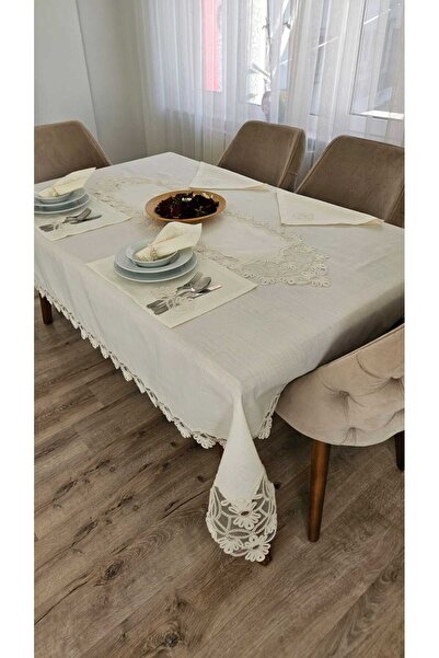 ZESA HOME Gardenya Linen Luxury Tableware Sets 38 Pieces with American Service Set