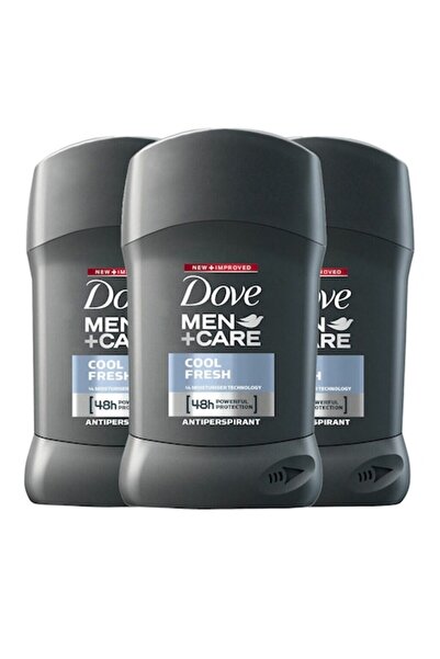 Dove Men Pack of 3 Cool Fresh Deodorant Sticks, 50 ml
