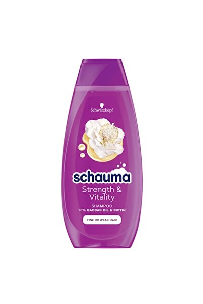 Schauma Strength & Vitality Shampoo 400ml