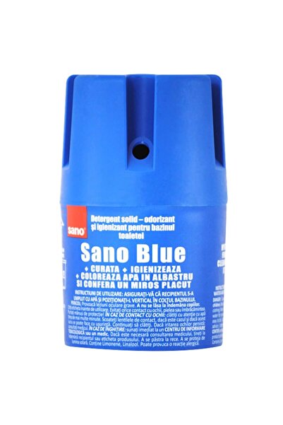Sano Pachet - 6 x Blue 150g, Toilet Bowl Air Freshener, Solid Detergent