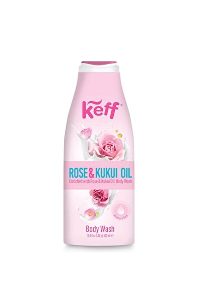 keff Gel Dus Rose Kukui Oil 500ml