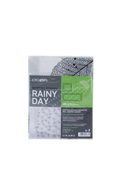 Cyclops Set de 3 perdele de duș din plastic 180x200 cm
