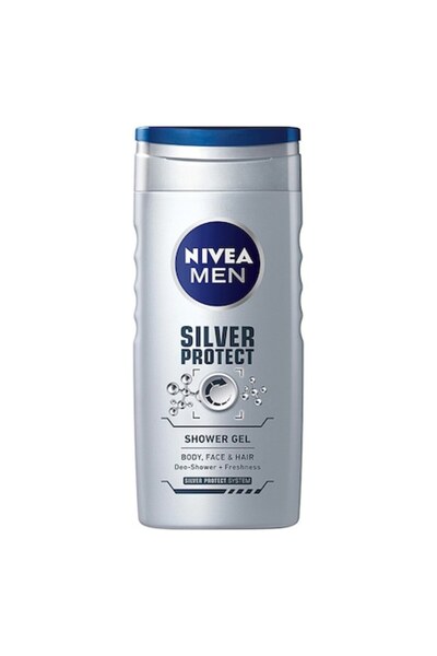 Nivea Men Set Gel de Dus Silver Protect, cu Ioni de Argint, 2 Bucati x 500 ml