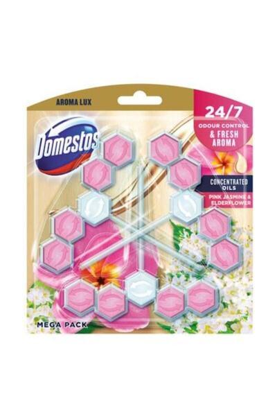 Domestos Bile odorizante pentru toaletă cu aromă proaspătă 3x55g