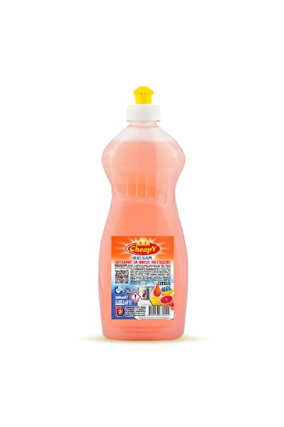 Cheapy 3 x Detergent economic pentru spălat vase cu aromă de citrice, 500 ml