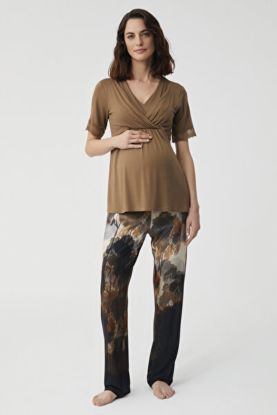 Catherine's Soft Textured Maternity Pajama Set