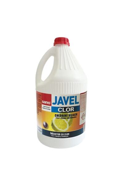 Sano Înălbitor cu lămâie Javel, 4 L