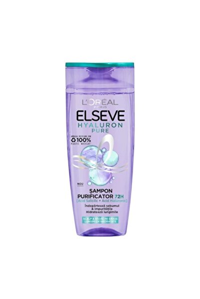 ELSEVE Set 3 x Sampon Purificator Elseve, Hyaluron Pure, 250 ml