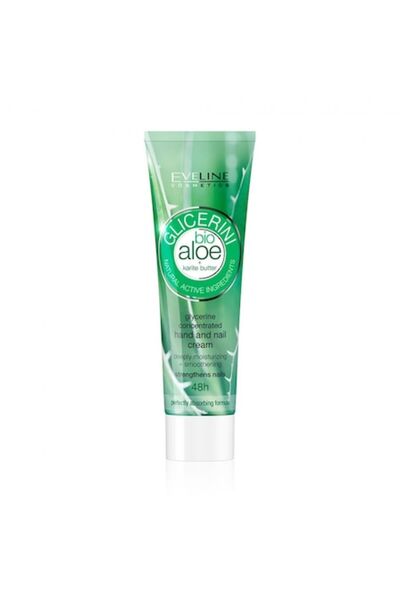 Eveline Cosmetics Eveline hand and nail cream with glycerin and aloe vera 100ml