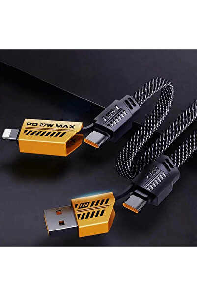 Generic 4 in 1 Fast Charging Multifunctional 1M 65W Type-C compatible with multiple device charging Cables