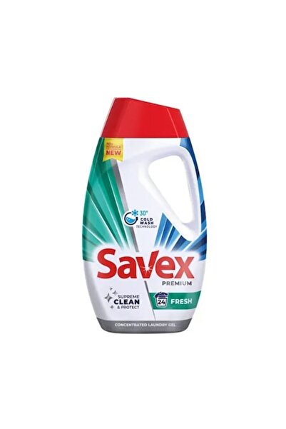 SAVEX Detergent de rufe lichid Fresh 24 spalari 1.08L