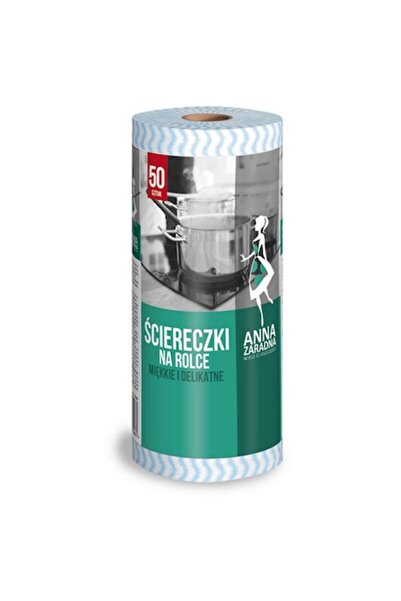 Anna Zaradna Lavete de curățat universale, 36 x 25cm, 50 buc/rolă, - Alb/Alba...