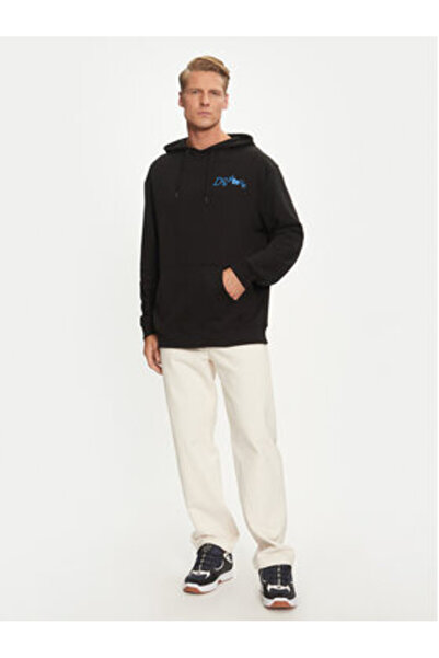 DC Ανδρικό Φούτερ ADYSF03131-KVJ0 Μαύρο