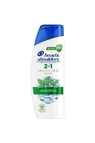 Head&Shoulders Set of 3 Head & Shoulders 2-in-1 Menthol Shampoo, 330 ml