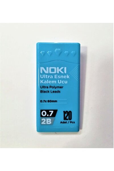 Noki Pen Tip Min 0.7mm 120 Pcs Tube Blue