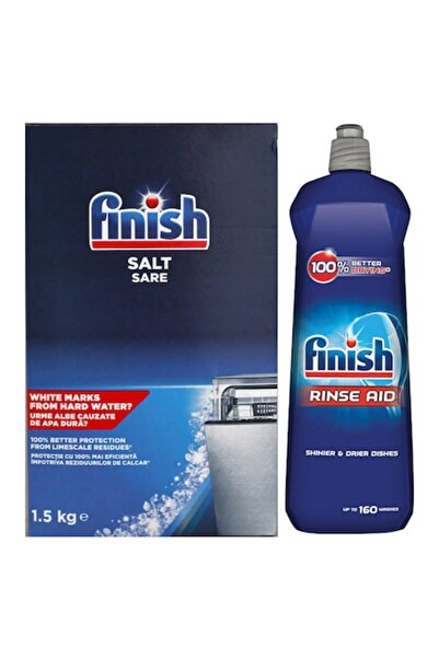 Finish Soluție de clătire 800 ml și Sare pentru mașina de spălat vase 1.5 kg