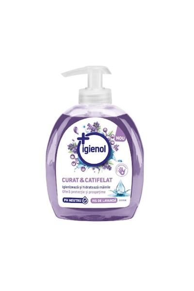 Igienol Set 4 x Săpun lichid, Igienol, Vis de lavandă, 300ml