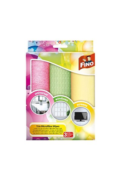 Fino Pachet de 3 lavete din microfibră, set de 3