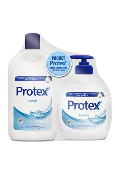 Protex Liquid Soap Fresh, 300 ml + Refill 700 ml