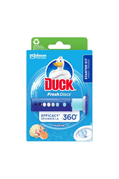DUCK Odorizant WC Fresh Discs Aparat, 36 ml, Marin