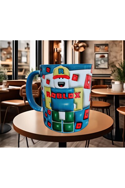Mugs and love ROBLOX baskı porselen kupa