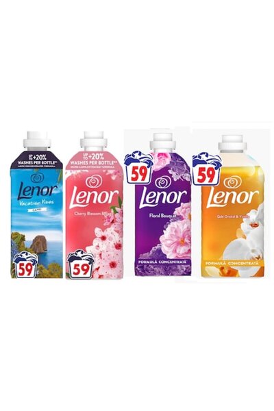 lenor Pachet 4 X balsam Capri, Cherry, Floral, Vanilla 59 spalari 1.239 L