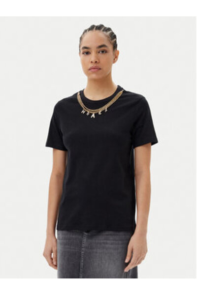 Silvian Heach Γυναικείο T-Shirt GPP25098TS Μαύρο