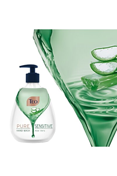 Teo Set 4 x Liquid Soap Pure Sensitive Aloe Vera, 400 ml