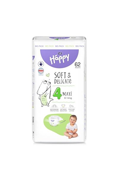 Bella Baby Happy Set 2 x 62 Scutece pentru bebeluși nr. 4