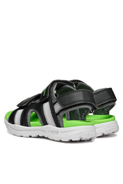 Geox σανδάλια αγοριού J555XB-01454 μαύρα