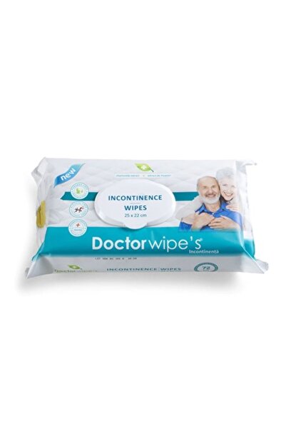 DOCTOR WIPES Șervețele umede pentru incontinență, pachet de 6, cu aromă de mu...