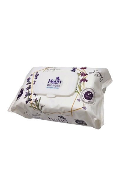 Helin Pachet 6 x Șervețele umede cu lavandă 100 buc