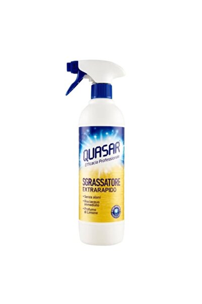 Quasar Pack of 3 Lemon Degreaser Spray 580ml