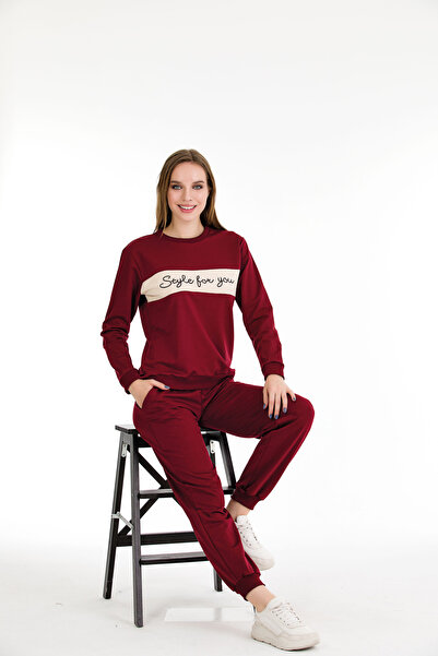 MOPİ Crew Neck Soft Two Thread Pocket Tracksuit Set