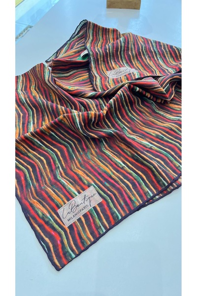 La Boutique Eşarp Бамбукова коприна памук лятна/есенна прохладна шал