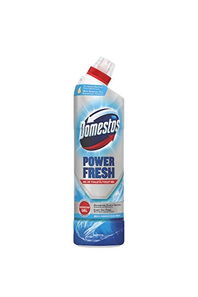 Domestos Pack of 2 X Power Fresh Ocean liquid toilet solution 700ml