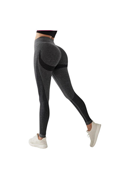 Fstyle Cross-Print Sport Leggings Gym Tights
