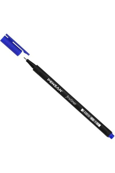 Pensan Fineliner Marker Pen 0.4 mm (Assorted Colors, Total 3 Pieces)
