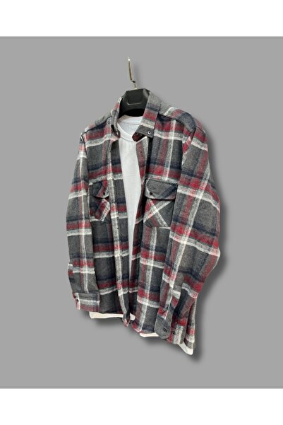 nightblack Regular Fit Klasik kalıp oduncu kumaş cift cepli cepler kapaklı dügmeli gömlek