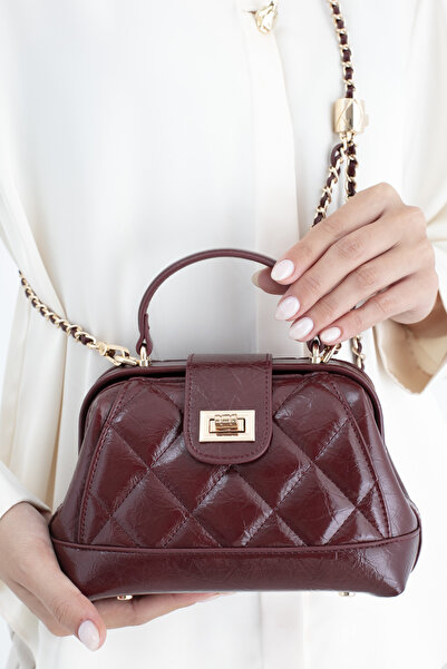 Matthew Cox Women's Arm Bag Bordo Byn2445