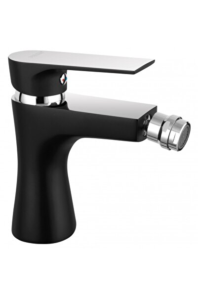 FERRO Square Black - baterie stativa bideu negru