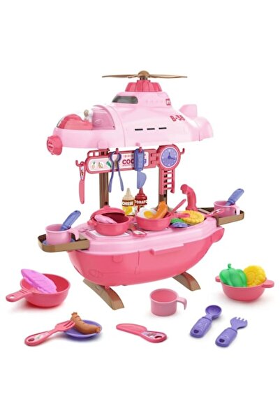 ARISTEF Set de bucătărie 2 în 1 cu 27 de ustensile și ingrediente, cu design ...