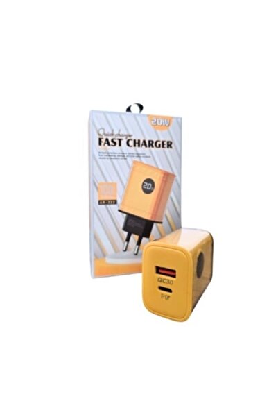 Poro Online Încărcător AR 222 20W QC 3.0 PD USB + Tip C