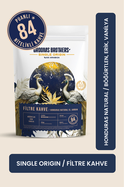 Honduras Nitelikli Filtre Kahve (Öğütülmüş) 250g Natural El Jardin