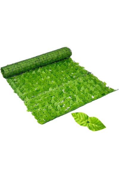 Bukino Gard viu artificial decorativ, frunze verzi, 3m x 1m, verde deschis