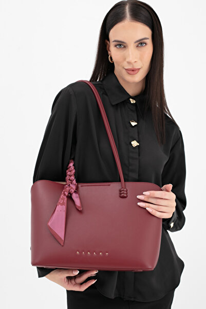 Sisley Women's Arm Bag Burgundy Sly263