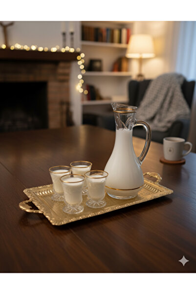 AiroBazar Sürahi ve 6’lı Bardak Seti – Şık Tasarım, Günlük ve Özel Kullanım, ...