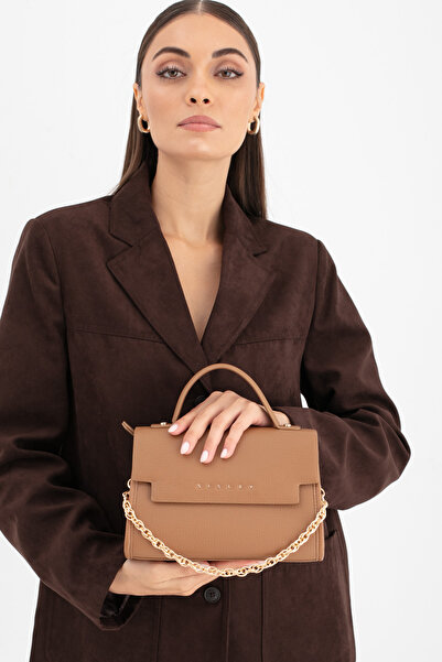 Sisley ΓΥΝΑΙΚΕΙΑ ΤΣΑΝΤΑ ΧΕΙΡΙΣΤΗΡΙΟΥ CAMEL SLY237